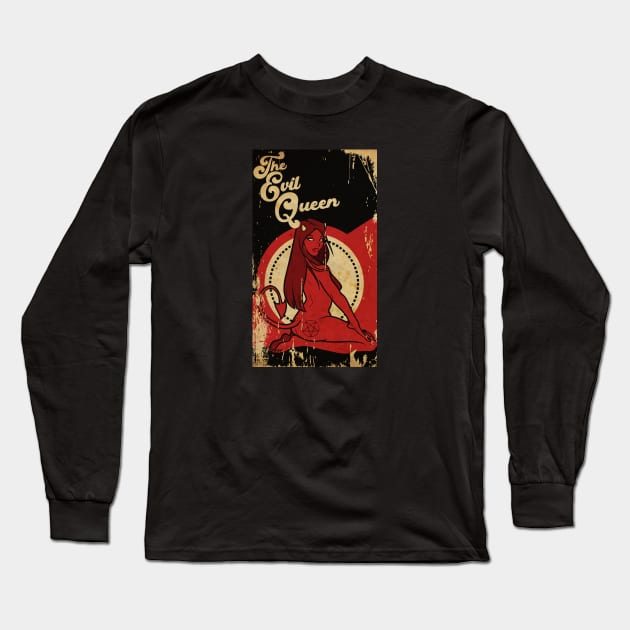 The Evil Q. Long Sleeve T-Shirt by CTShirts